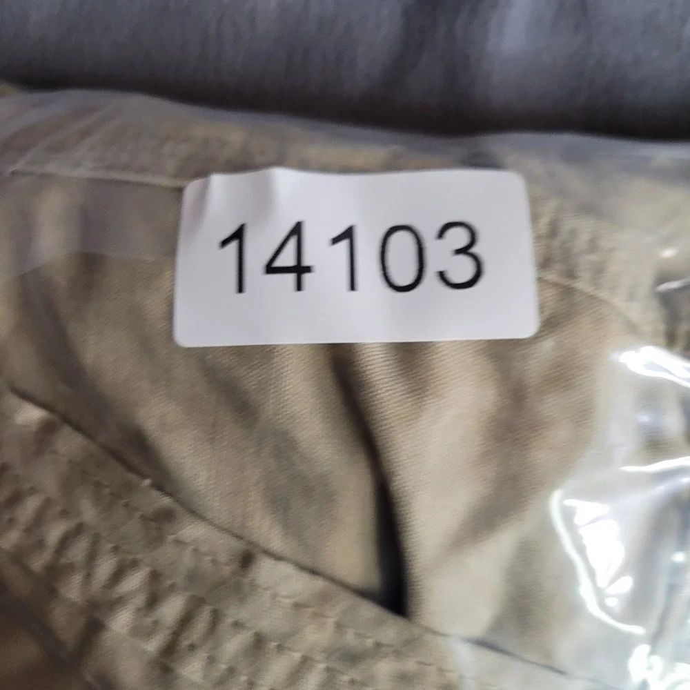 Eddie Bauer Cargo Shorts Mens 40 Canvas Khaki‎ Utility Pockets 12